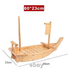 20/24/28/32 inch Wooden or Bamboo Sushi Boat Serving Tray Plate for Restaurant