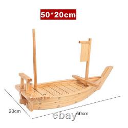 20/24/28/32 inch Wooden or Bamboo Sushi Boat Serving Tray Plate for Restaurant