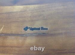 23-1/2L Vagabond House Wood Tray With Faux Bois Handles