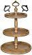 3 Tiered Tray Wooden Serving Stand By Large Beaded Tray For Home Decor Display
