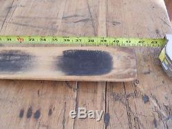 41 Vintage Wood French Baguette Bread Dough Rising Proofing Tray Serving Board