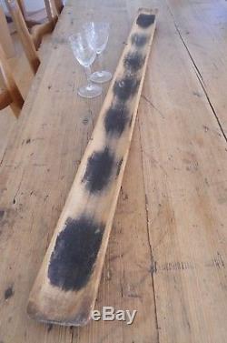 41 Vintage Wood French Baguette Bread Dough Rising Proofing Tray Serving Board