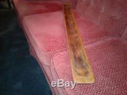 42 1/2 Vintage Wood French Baguette Bread Dough Rising Proofing Tray Serving