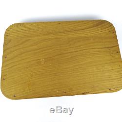 Antik Holz Servier Tablett Antique Ebonized Wooden Serving Tray Austria ca 1900