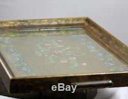 Antique Victorian Era Serving Tray Tea Tray Vanity Tray