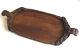 Antique Wooden SERVING TRAY (Hand-made/carved Wood with dovetailed handles)