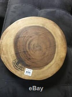 Barrel Shack The Rock Wooden Cheese and Wine Serving Tray Platter MSRP $315