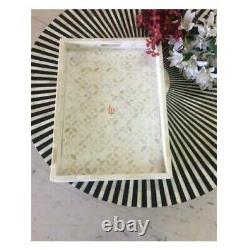 Bone Inlay Decorative Tray Beautiful Serving Tray a Perfect Gift for loved ones