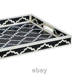 Bone Inlay Kitchen Sieving Tray Dining Table Tray Handmade Home Decorative Gift