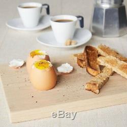 Breakfast Board Toast Serving Lap Tray With Egg Holder Wooden Cheese Board New