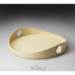 Butler Specialty 2780287 21.5 in. Serving Tray in Cream NEW
