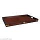 Butler's Tray Food Serving Tray Wood in French Finish by Authentic Models FF102