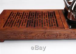 China tea tray rosewood large serving tray induction cooker 220V electrical pot