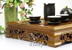 Chinese Tang Grape Green Sandalwood Gongfu Tea Tray Serving Table 4733.58cm