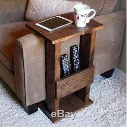 Coffee Side Sofa Tray Table Couch Console TV Lap Serving End Table Modern Wood