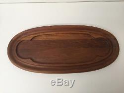 Dansk International Designs Ltd. IHQ Wood Tray, 22 1/2 x 10, Weights 2.8 Lbs