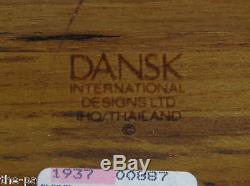 Dansk Teak Wood Cutting Board Serving Tray Jens Quistgaard Ihq Excellent