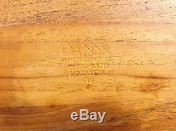 Dansk XL Teak Wood Serving Tray 12x27 Quistgaard Ihq Denmark MID Century Modern