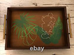 Disney Mickey Mouse Tropical Wood Serving Tray New 2021- SOLD OUT