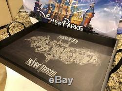 Disneys HAUNTED MANSION PASSHOLDER Exclusive Wooden Serving Tray