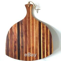 Don Shoemaker Mid Century Exotic Wood Cutting Board Serving Tray Modernist Senal