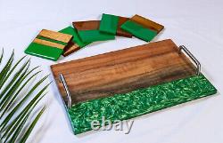 Epoxy Resin Serving Board /Chopping Board/Serving Platter/kichenware/Vanity Tray
