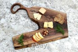 Fractal LiveEdge Cutting Board #216 Charcuterie/Wine&Cheese Board Custom