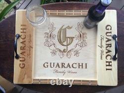 Guarachi Family Napa Valley serving tray/wine box
