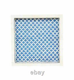 Handmade Bone Inlay Tray Small Square Tray Serving Tray All Occasion Gifts
