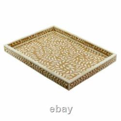 Handmade Bone Inlay Tray With Free Shipping A Perfect Gift For Any Occasion