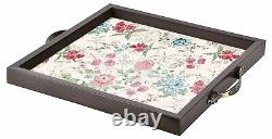 Handmade Premium Wooden Serving Tray For Table Decor, Home & Office Use