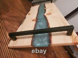 Handmade Serving Tray/Charcuterie Board Epoxy river board