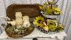How To Decorate A Tiered Tray For Fall