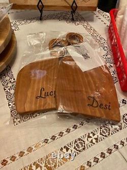 I Love Lucy Handmade Charcuterie Boards, Set of 2 Nesting Boards