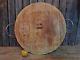 Large Vintage Rustic Wood French WINE BARREL TOP Serving Tray France