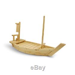 Large Wooden Sushi Boat Serving Plate Tray Sashimi Serving Tray 40-70CM S-1988