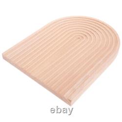 Lasting Delicate Wood Plate Wood Serving Tray for Party Supply Daily Use