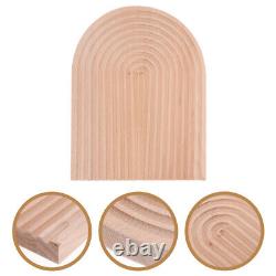 Lasting Delicate Wood Plate Wood Serving Tray for Party Supply Daily Use