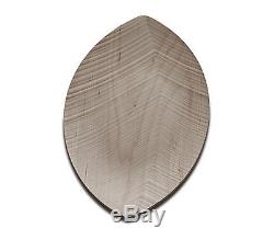 Legnoart Leaf Shaped Maple Wood Serving Tray 17-3/4 by 10-Inch Natural NO TAX