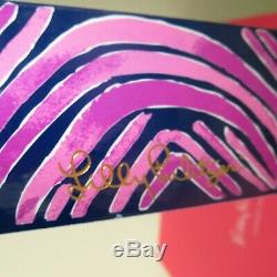 Lilly Pulitzer Beach Loot Lacquer Hostess Serving Or Desk Tray-boxed