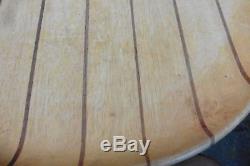 Lot of Wooden Dansk Ware Wood serving tray 22 large platter & appetizer bowl ++