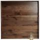 MAGIGO 24 x 24 Inches Extra Large Square Black Walnut Wood Ottoman Tray with or