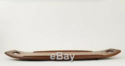 Mid Century Dansk Surfboard Tray 802 Teak Wood Denmark 23in Vintage Handles