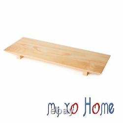 MyXOHome 11.75 x 3.5 Silky Light Golden Wood Serving Tray