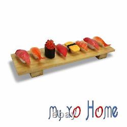 MyXOHome Set of 2 Silky Light Golden Wood Serving Tray