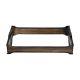 New Stately 24 Wood & Mirror Interior Decorative Serving Tray Modern Look