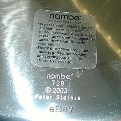 Nambe 14 Eclipse Cheese Tray! 729 New no box $5 shipping