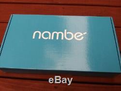 Nambe Tray Bella Wood Metal Handles