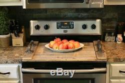 Natural Stove Top Cover / Serving Tray