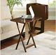 New Hamilton 5-Piece Snack Tray Table Set, TV, Folding, Dinner, Serving, Stand